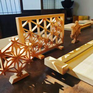 ~ワークショップ~秋田杉で作る組子オーナメント
